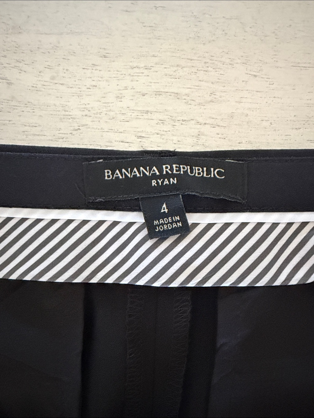 Banana Republic Black Ryan style oants